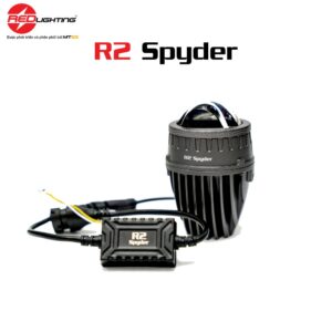 Bi Gầm R2 Spyder 3in1 - Bi Gầm 2 Inch Trợ Pha Giả Lập Laser Tích Hợp 3 Nhiệt Màu 8 bi gầm r2 spyder