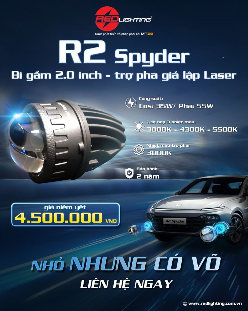 bi gầm r2 spyder 3in1