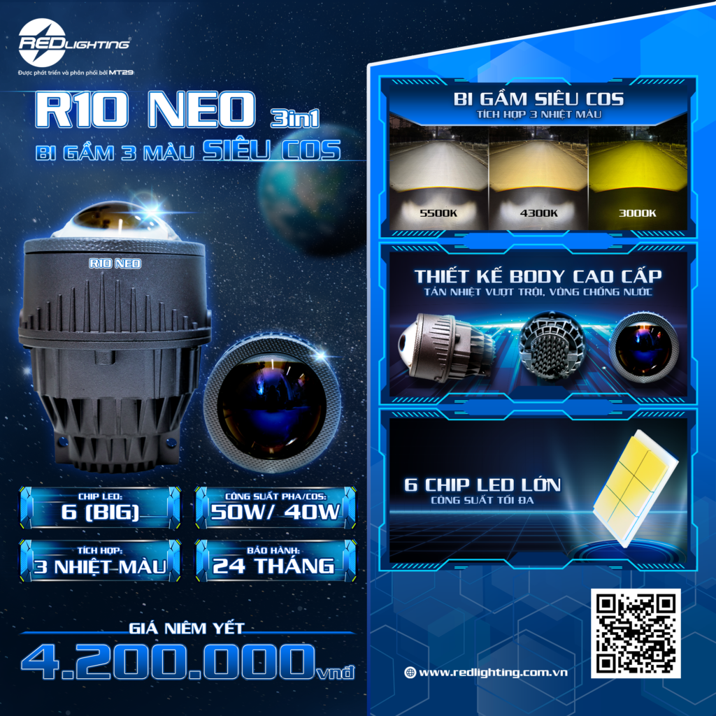 R10 NEO THONG SO REDLIGHTING